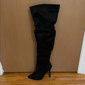 Black Over-the-Knee Boots